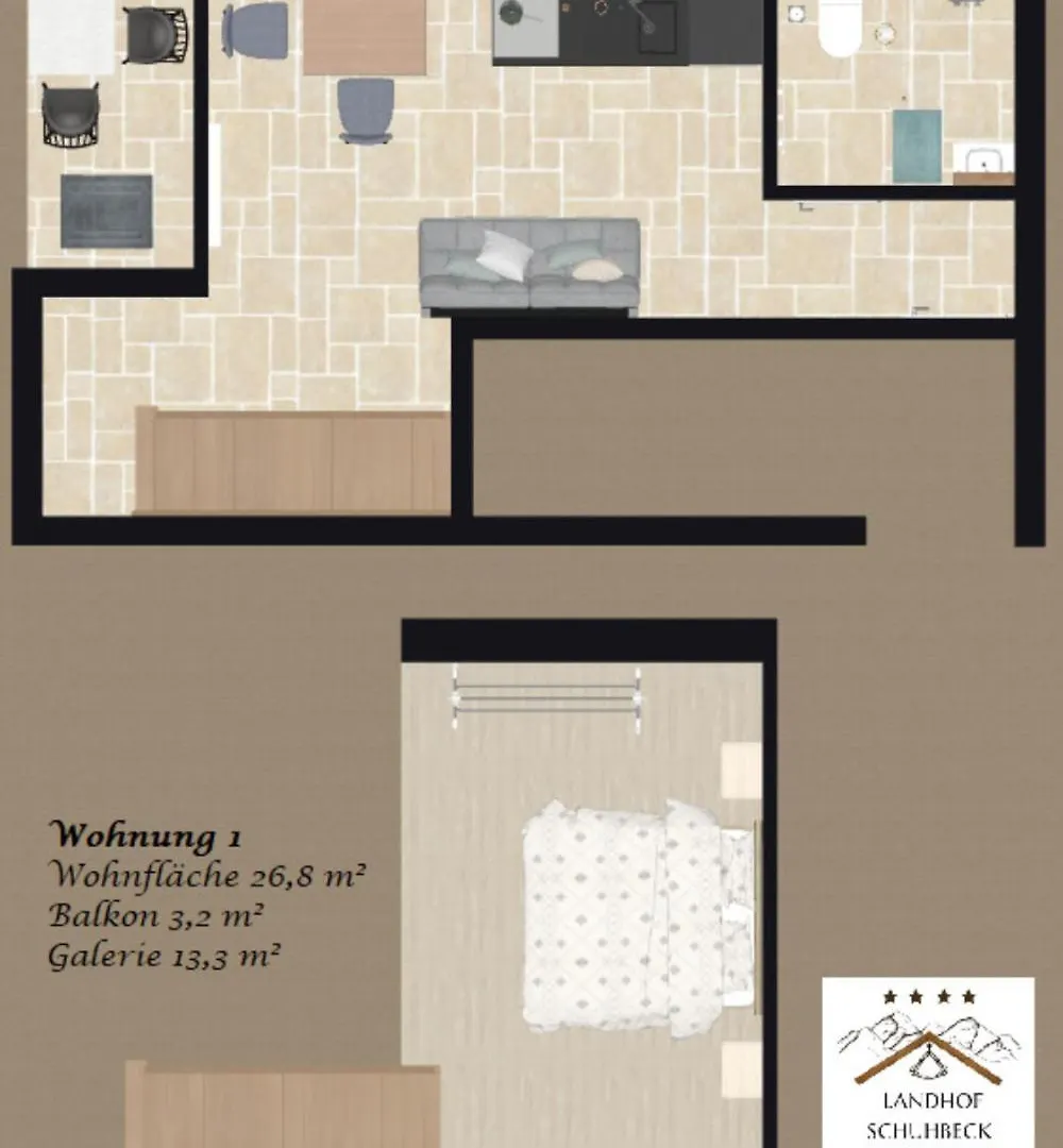 Landhof Schuhbeck Apartman Kay 0*,